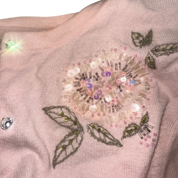 Pastel Pink Cardigan - Picture 2 of 5